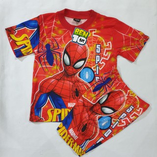 Terno T-Shirt for boys - Spiderman and Batman design