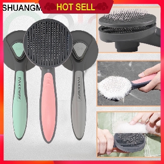 Pet Dog Hair Removal Grooming Comb Cat Puppy Remover Bath Brush Deshedding Tool Dogs Rabbit Combs Cleaning Hair Clipper Supplies