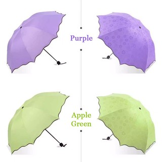 luckinmall. Magic. Umbrella. Folding. Flowering. Sun/Rain. Windproof. w/. UV.. Protection.. Random..