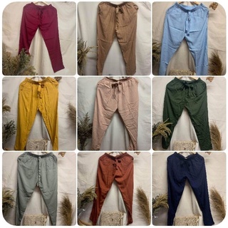 ♝Uniqlo Inspired Candy Pants - Challis Fabric♦