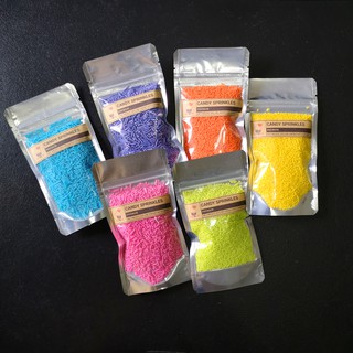 Candy Sprinkles (Vermicilli) Neon Colors 50g