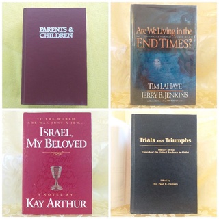 CHRISTIAN BOOKS | Parents and Children; End Times; Israel My Beloved; Trials and Triumphs