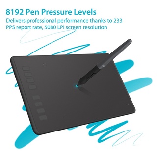 【Ready Stock】☌☌♚Hot HUION H950P Graphic Tablet Professional Drawing Board Digital Tablets With Batte