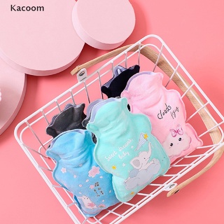 Kacoom Hot Water Bottle Rubber Bag Cute Cartoon Warm Relaxing Safe Heat Cold Large PH