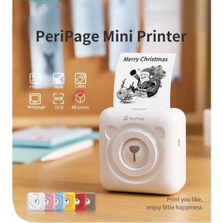 Mini Portable Thermal Printer Paper Photo Pocket Thermal Printer 57 Mm Printing Wireless Bluetooth A (1)