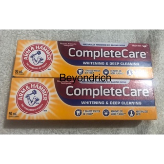 Arm & Hammer Complete Care Whitening & Deep Cleaning Nuetralizes Acid Removes Plaque Flouride