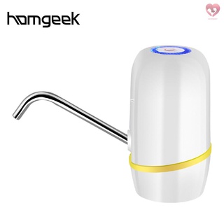Homgeek Portable Barrelled Water Switch Smart Wireless Water Pump USB Charging Electric Water Pump