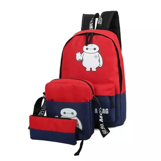 KandP Big Hero Backpack Set (3 in1)