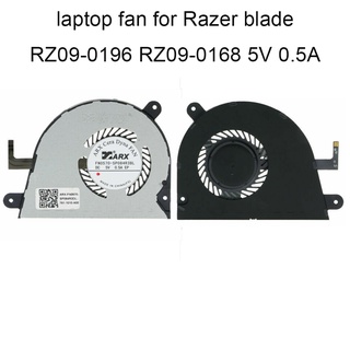 ✺Notebook PC CPU Cooling Fans For Razer Blade Stealth RZ09-0196 RZ09-0168 laptops Cooler Radiator fa