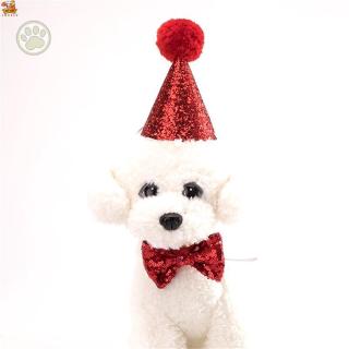 Pet Hat Bow Suit Party Decoration Dog Accessories