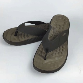 Crocs Men Reviva Flipflops FREE ECOBAG slippers for men house slipper home !