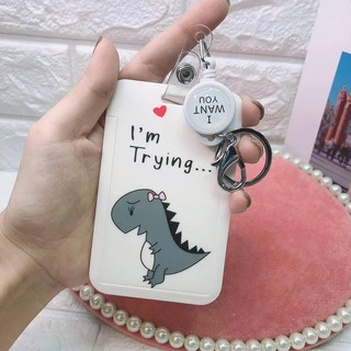 new style keychain Card Holder PU Leather Pocket Business ID Credit Card Cover so cute good quality (7)