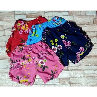 3-5 YEARS OLD SHORT FOR KIDS GIRL FLORAL RUFFLE SHORT