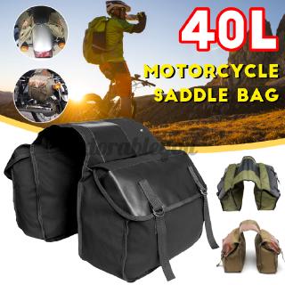 Multi-use PU Leather Motorcycle Side Tool Saddle Bag Storage Pouch