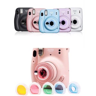 Selfie Mirror & 6 Colors Close-Up Lens Filters For Fujifilm Instax Mini 11 Camera Close Up Lens