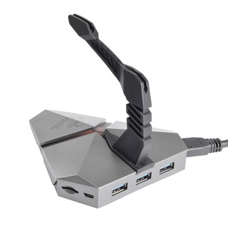 3-Port USB 3.0 Data Gaming HUB with Mouse Bungee+GIFT
