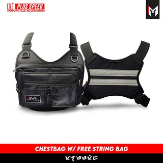 Chest Bag w/ Free String Bag - Immortal Motobag with Free Anti Lost Keychain