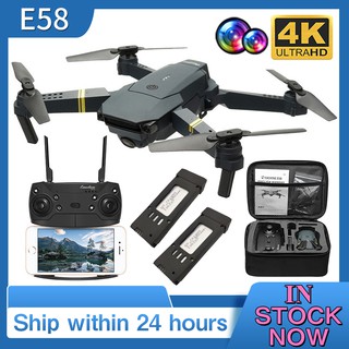 Drone with Camera Live Video, E58 Mini Drone WiFi FPV Quadcopter, Altitude Hold, One Key Take Off