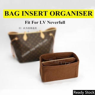 #WALUTZ#(Ready Stock)neverfull Bag in Bag Insert Organiser Bag Liner Inner Bag Organizer Insert Bag Shaper Purse Organizer Makeup Bag Compartment Bag