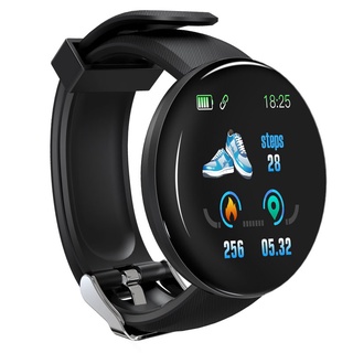 wearabls™Smart Watch Men Blood Pressure Round Smartwatch Women Waterproof Sport Tracker D18 for Appl