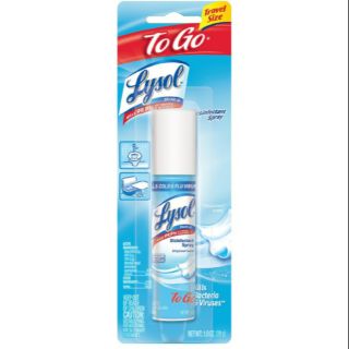 Lysol To Go Travel Size Disinfectant Spray (28g)