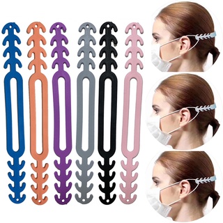 【10PC】Anti-stroke mask with ear protection / adjustable elastic buckle / wearing a mask artifact to decompress the ears / partner hook extension Unisex