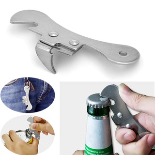 Stainless Steel Compact Manual Tin Can Opener Bottle Jar Beer Opener Kitchen Too (1)