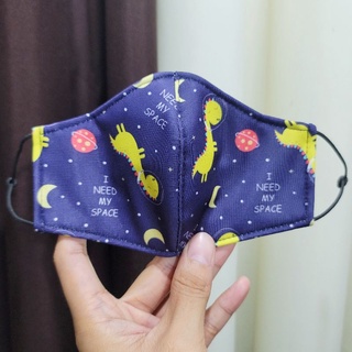 Cute Printed Face Mask for Kids (Washable) (8)