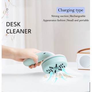 Mini Handheld Vacuum Cleaner Portable Desk Dust collector Vacuum Keyboard Cleaning Sweeper Small Sweeper Home Office