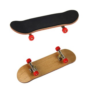 Wood Fingerboard Toys For Boys Bearing Wheels Skid Pad Cycling Toys (9)