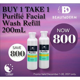 BUY1 TAKE1 ‼️Purifié Facial Wash(200ml) by BEAUTÉDERM❤️