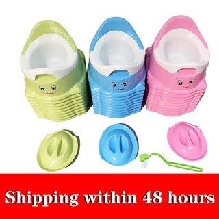 Mother and baby3 Colors Baby Potty Toilet Seat Cute Cartoon Kids Toilet Training Chair with