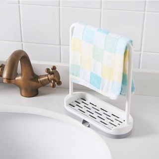 Kitchen rag cloth drain sponge soap multi-function rack