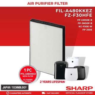 Filter For SHARP FP-GM30E-B FP-J30E Air Purifier Hepa Filter PFIL-A480KKEZ (FZ-F30HFE)