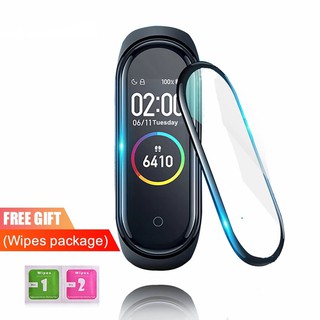 For Xiaomi mi Band 6 Screen Protective Film for Xiaomi Mi band 4 5 Smart Watchband Amazfit Band 5 Soft Full Cover Screen Protector for Miband 4 5