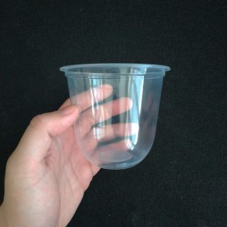 Plastic Cups / Milk tea Cups - U Cups 95mm (50 pcs) CUPS only NO LIDS