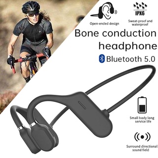 Bone Conduction Bluetooth Earbuds Neckband Headphone Waterproof Wireless Headphones Sports Earohones