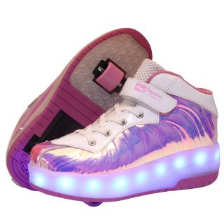 Kid's Roller Shoes / LED Light Shoes / Wheel Skate Neakers / Playing Shoes