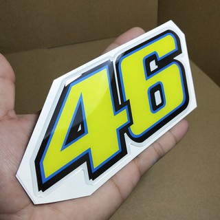 1pc 46 Design Vinyl Resin Sticker for Motorcycle Accessories