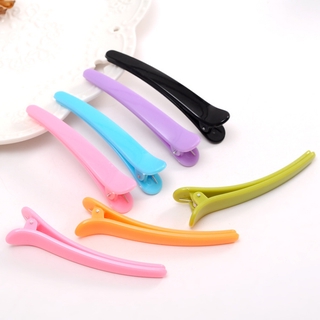 Hair Clips Candy Color Plastic Hair Accessories Korean Style Girl Hairpin (6)