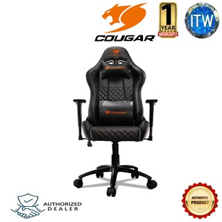 Cougar ARMOR PRO Gaming Chair with a Steel Frame,Breathable Premium PVC Leather and Micro Suede-Like