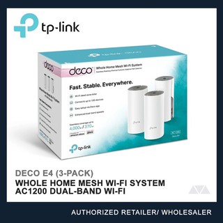 TP-Link Deco E4 | AC1200 Whole Home Mesh Wi-Fi System