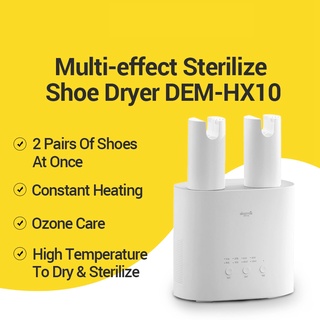 Deerma Original Hx10 Intelligent Multi-function Retractable Shoe Dryer Multi-effect Sterilization