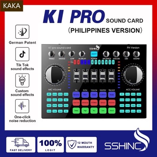 CUCU 【SSHINC】K1pro k1 sound card Philippines version podcas