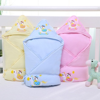Baby Wrapping Blanket Newborn Hug Comforter Cartoon Trojan Thickened Baby's Blanket Baby Swaddling G
