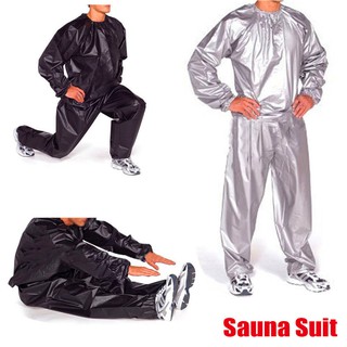 Heavy Duty Sweat Suit Sauna Exercise Gym Fitness Weight Loss Anti-Rip Suit M-3XL (1)