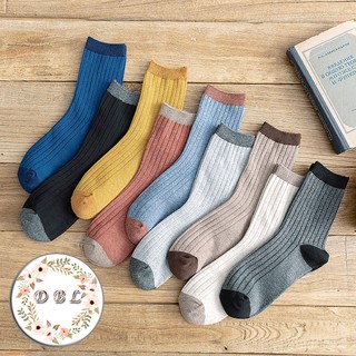 Iconic Socks Deep Light Color Cotton Mid Cut for Men(440)