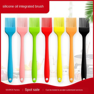 Silica gel all-in-one oil brush 21cm all-in-one small silica gel brush barbecue brush silica gel sweep DIY baking tools (1)