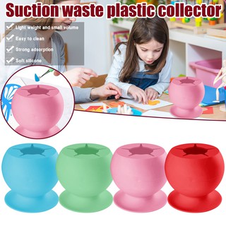 Weeding Waste Collector, Vinyl Silicone Suction Cup, Weeding Tool Kit