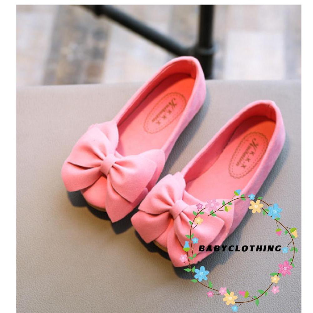 LOY-New fashion children princess bow knot dress shoes (3)